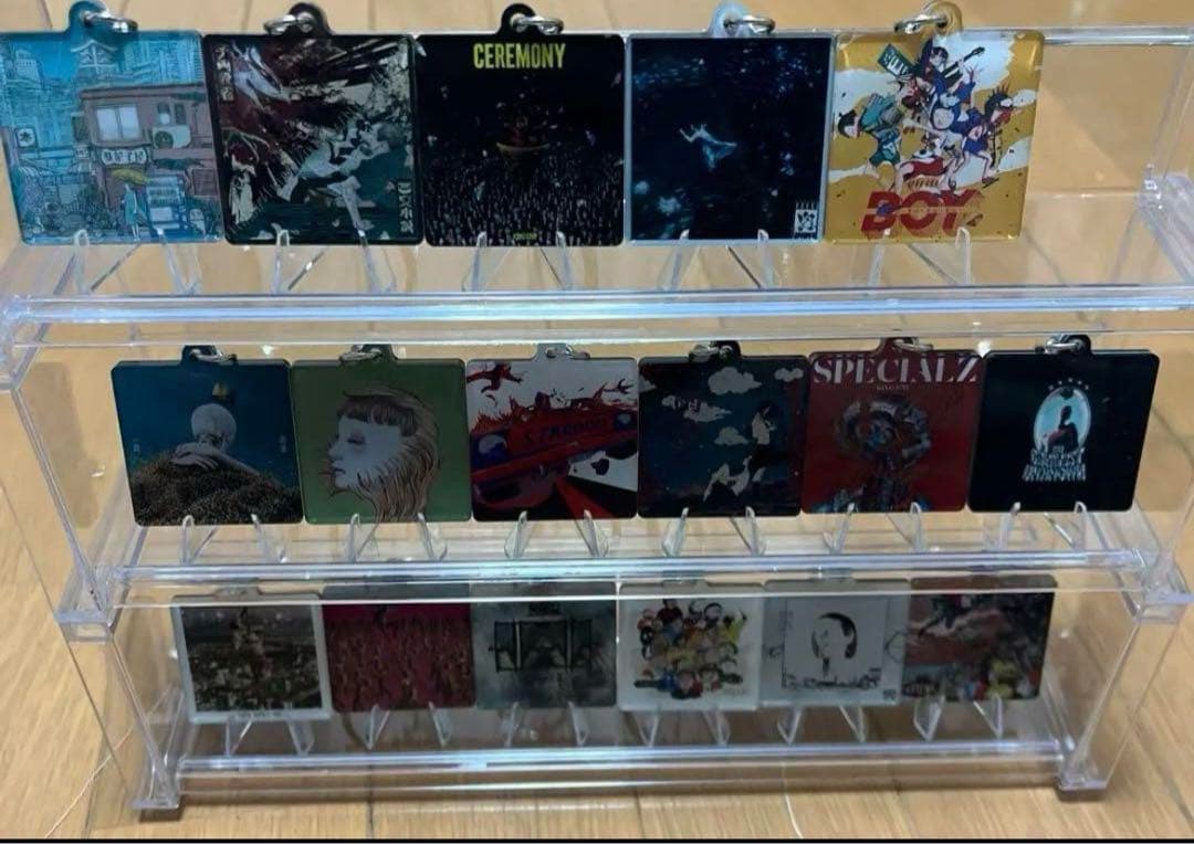 King Gnu CDジャケット アクリルキーホルダー全17種セット