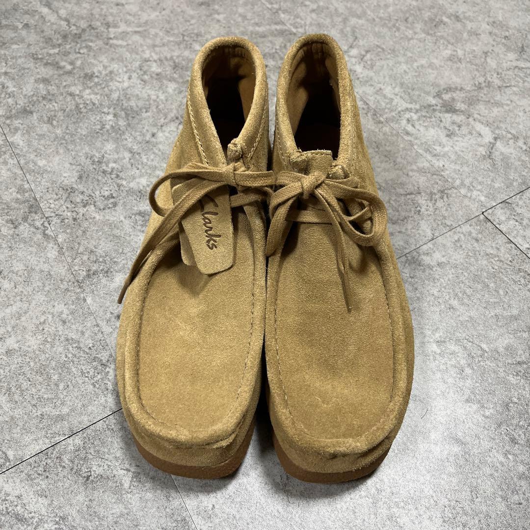 極美品 clarks ワラビー US8.5 送料無料