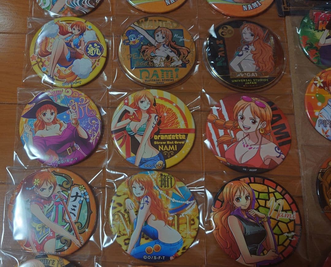 ナミ 缶バッジ 大量 まとめ売り 東京ワンピースタワー