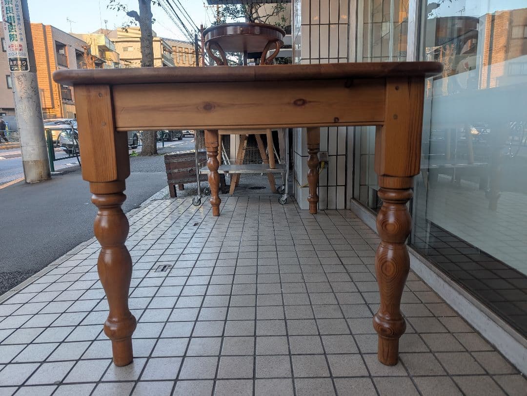 THE PENNY WISE/ペニーワイズ パイン無垢材ダイニングテーブル 英国