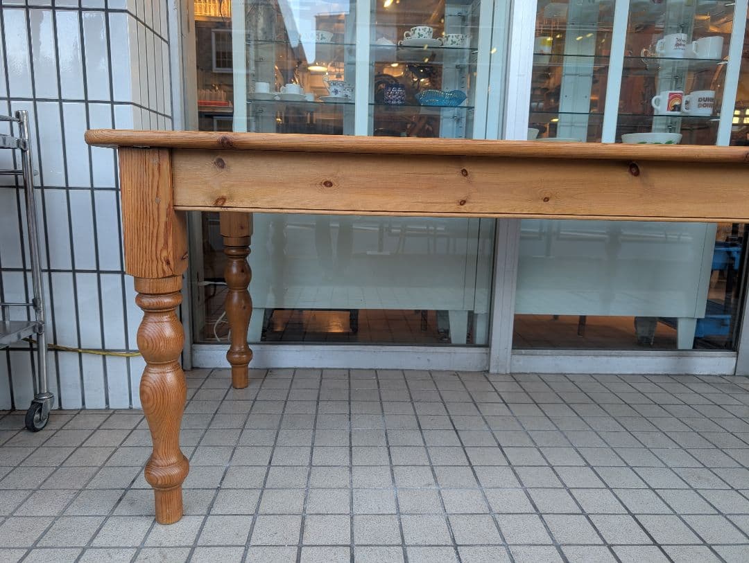 THE PENNY WISE/ペニーワイズ パイン無垢材ダイニングテーブル 英国