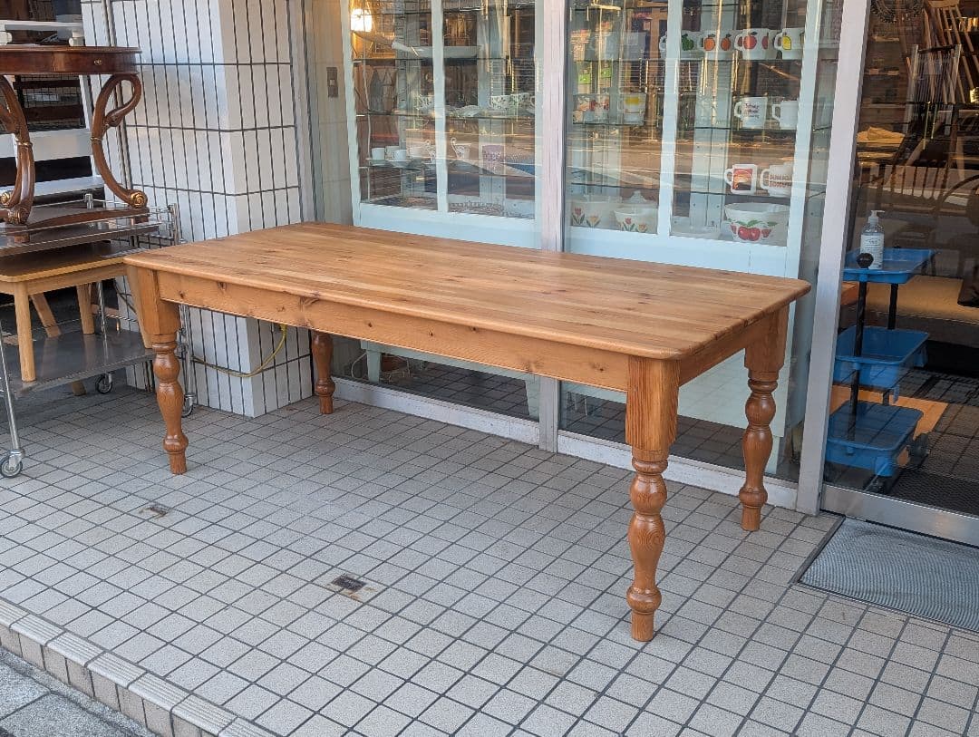 THE PENNY WISE/ペニーワイズ パイン無垢材ダイニングテーブル 英国