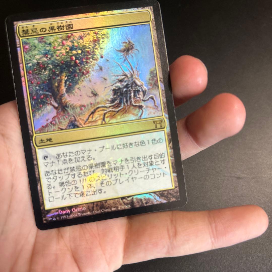 mtg 禁忌の果樹園日本語版foil
