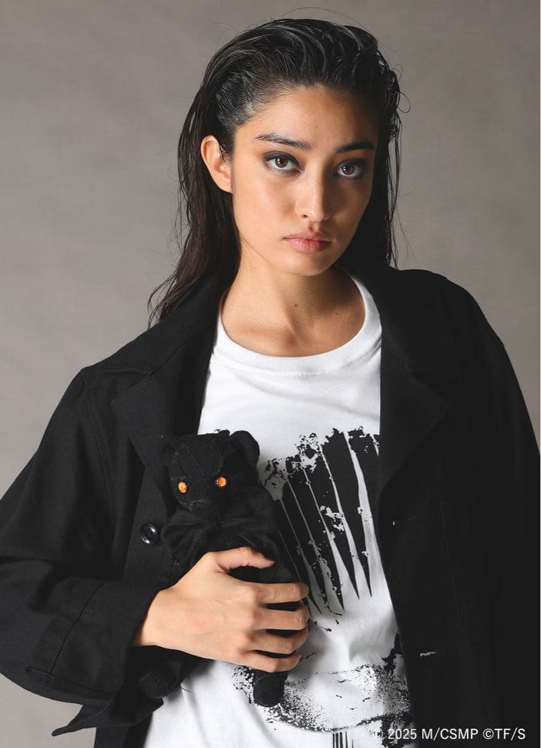 GroundY×チェンソーマン マキマ アイズ テディベア / 漆黒ver