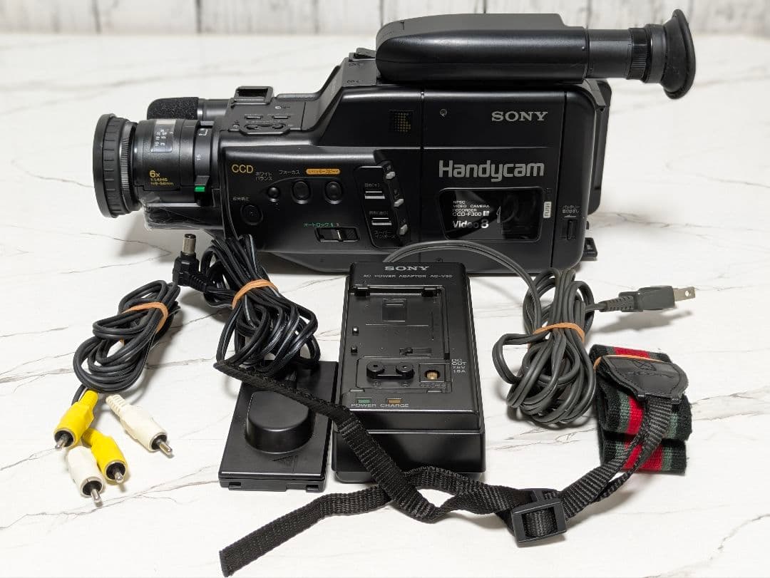 【希少動作品】SONY　CCD-F300　Video8　8mm対応