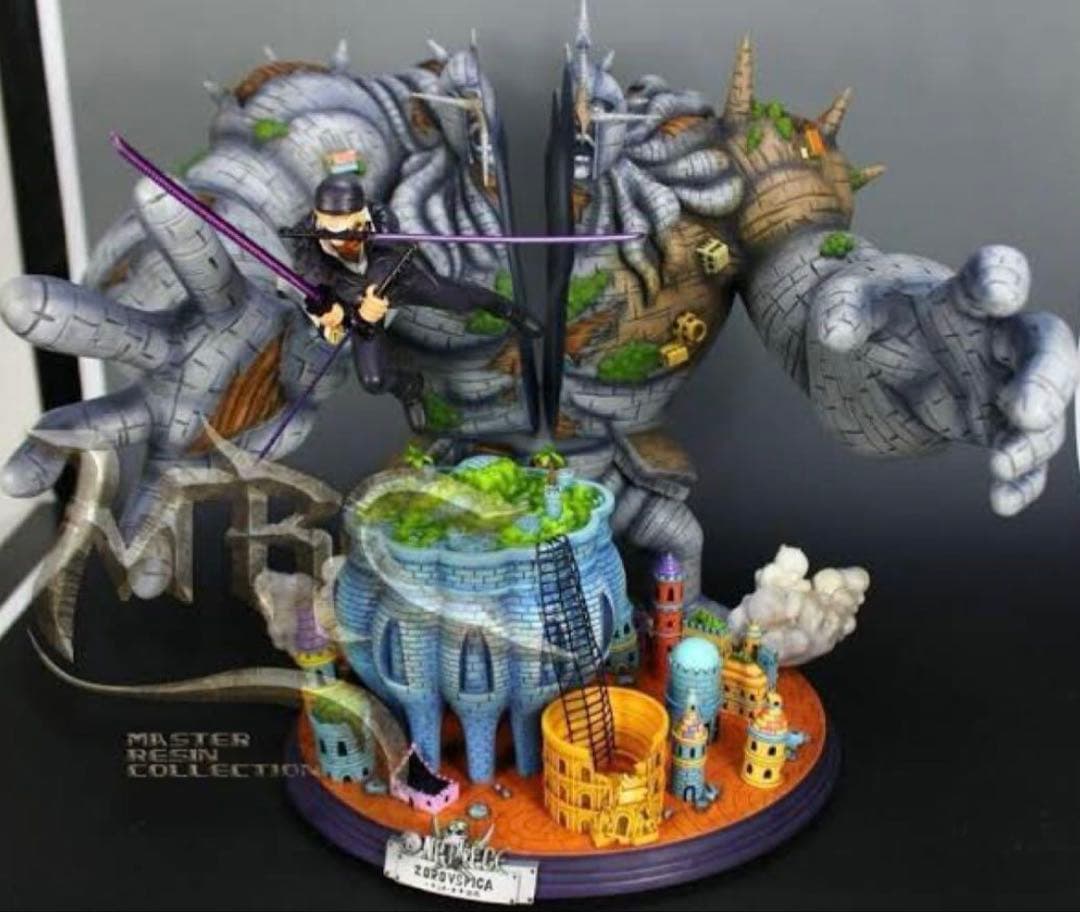 【希少品】 ワンピース ゾロvsピーカ フィギュア ガレージキット スタチュー 希少品】 ワンピース ゾロvsピーカ フィギュア ガレージキット