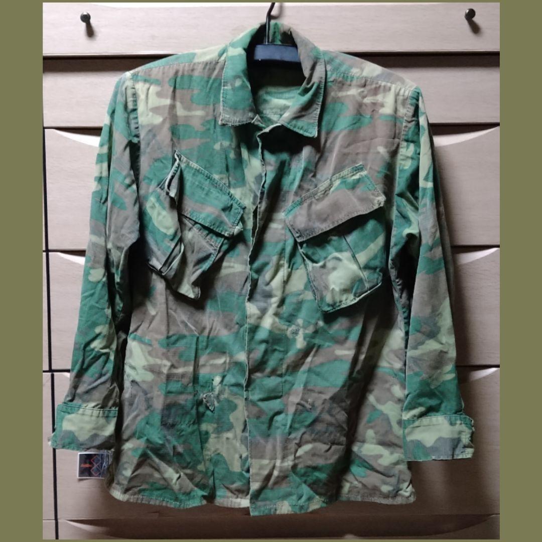 彦*侍様 【激安】米軍ベトナム戦争/ERDL/グリーンリーフ/ジャケット&パン