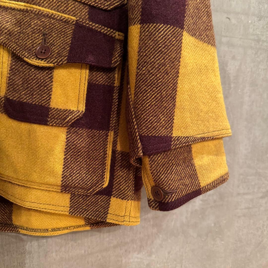 t*u様 1950s White Stag Mackinaw Cruiser J