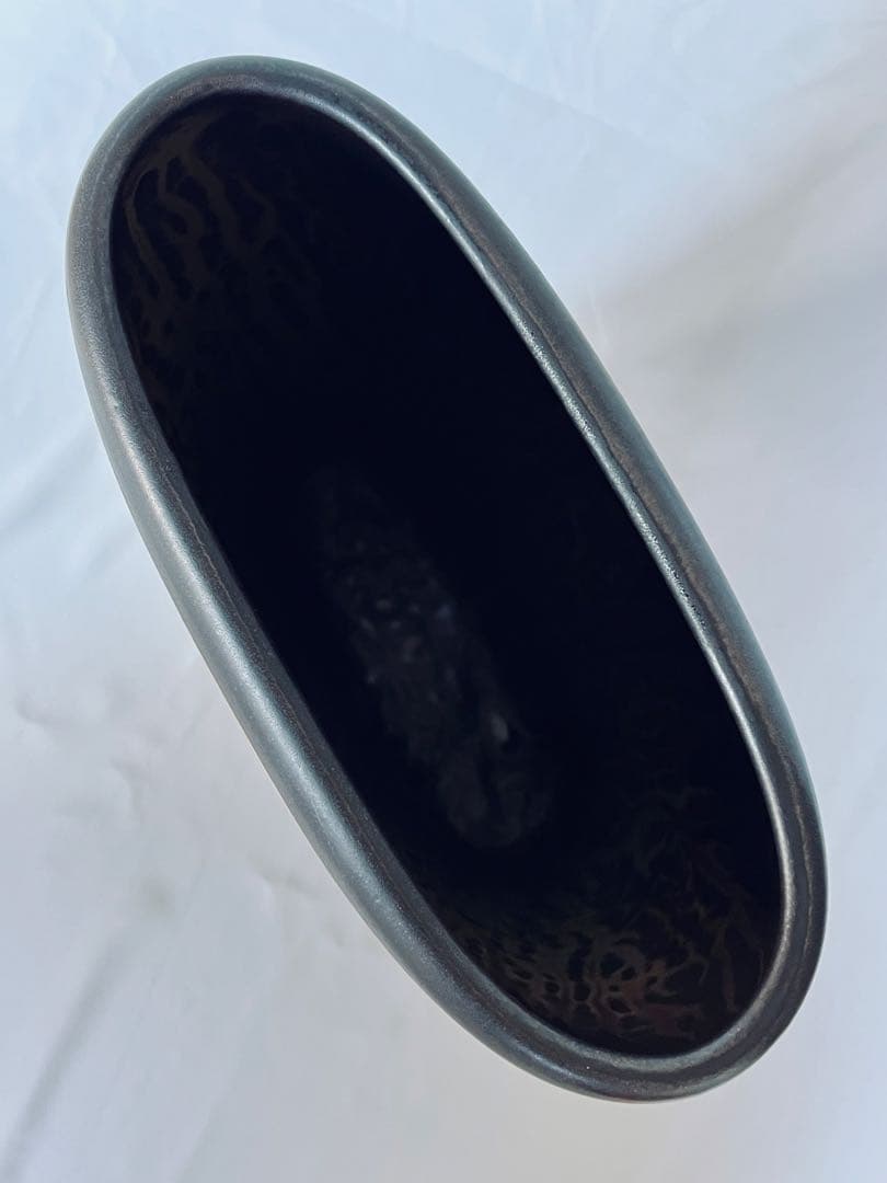 【美品】木森基人 益子焼 大型作品 象嵌紋壺