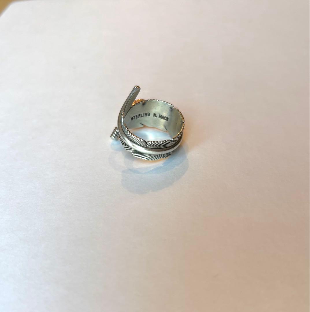 Indian Jewelry ハーヴィーメイス ターコイズ　フェザーリング