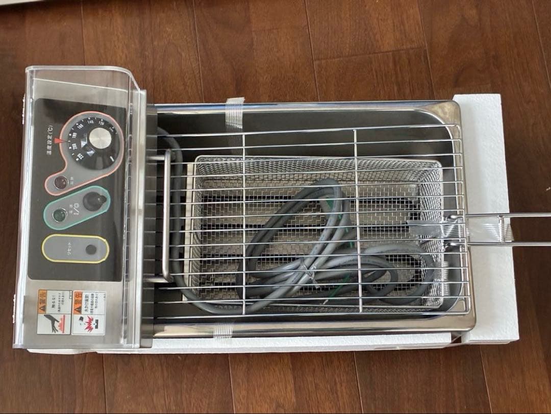 Maruzen 揚げ物鍋　卓上電気フライヤー　MEF –M8FT マルゼン（MARUZEN） MEF-M8FT マルゼン電気ミニフライヤー 卓上タイプ