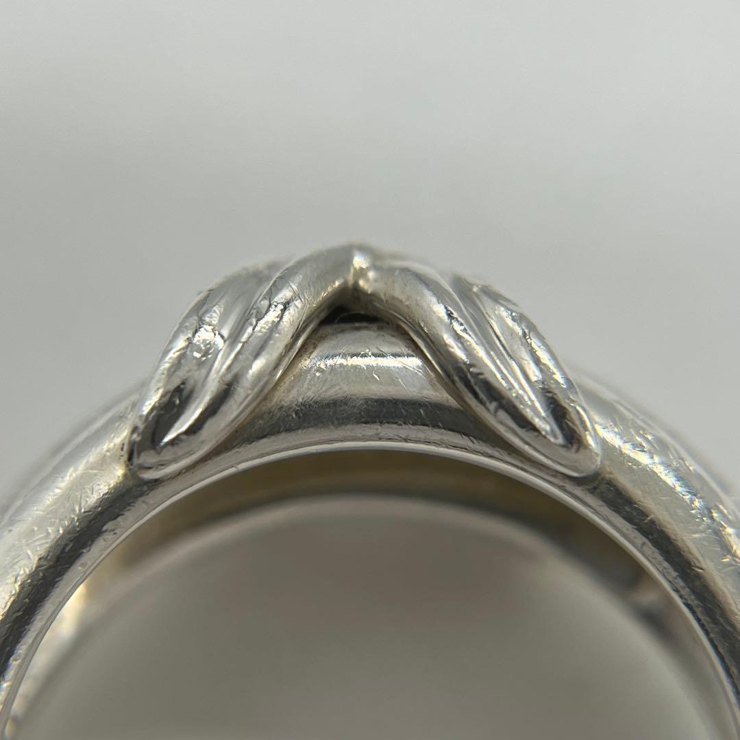 ティファニー TIFFANY シグネチャークロス リング 11号 SV925