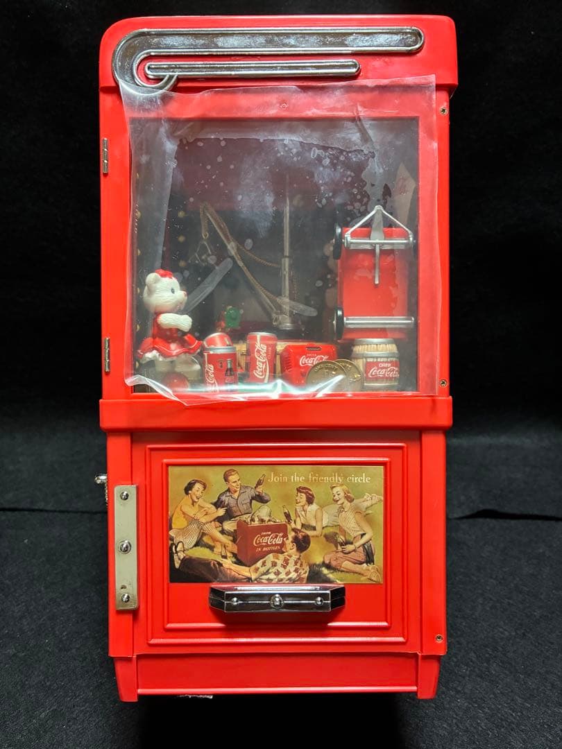 コカコーラ　バンク　クレーンゲーム　オルゴール