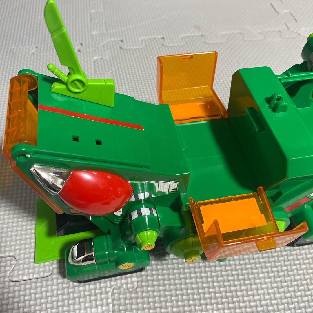 当時もの ポケットヒーロー 仮面ライダーSD ライダーキャリア バイクセット