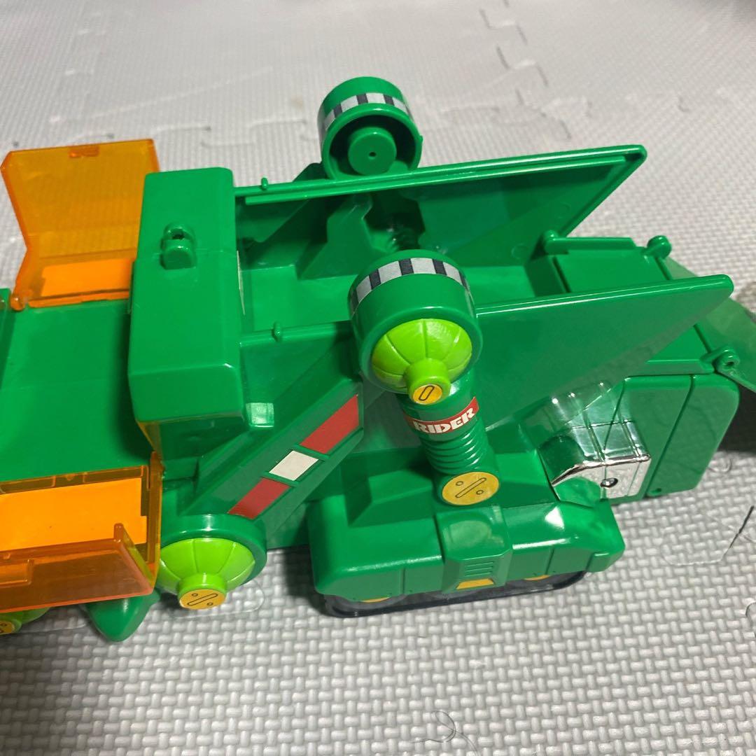 当時もの ポケットヒーロー 仮面ライダーSD ライダーキャリア バイクセット