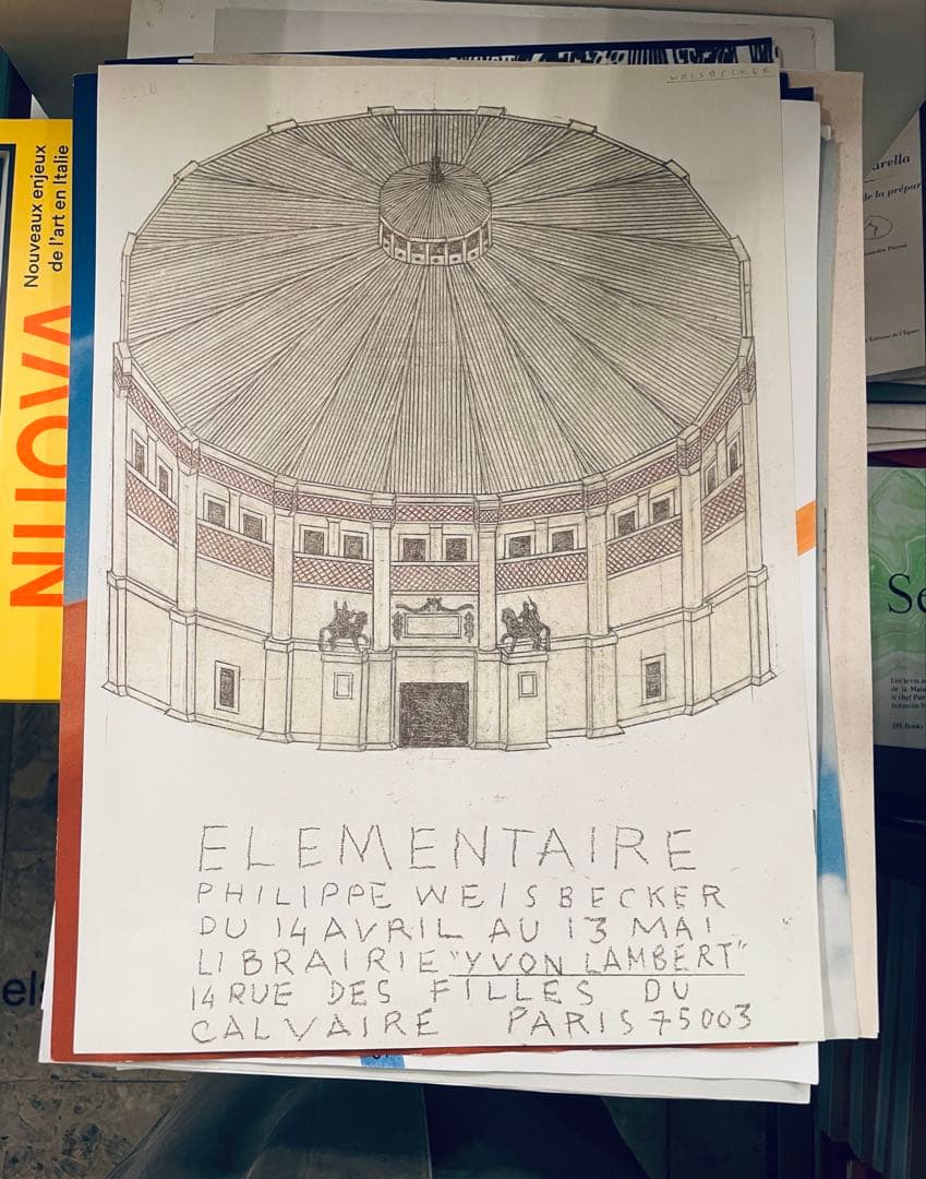 【フランス限定国内未入荷】フィリップ・ワイズベッカー展示2018希少人気ポスター