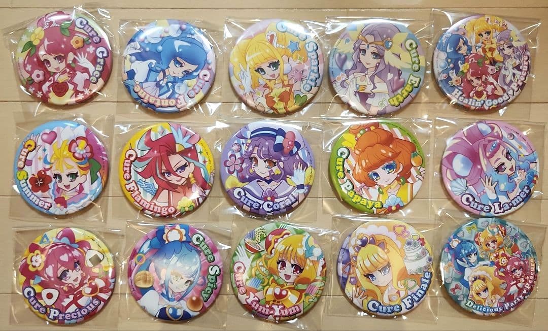 プリキュア 上北ふたご 缶バッジ 82種類セット