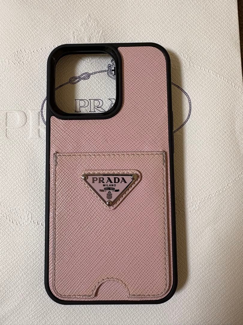 PRADA ピンク iPhoneケース iPhone13Pro