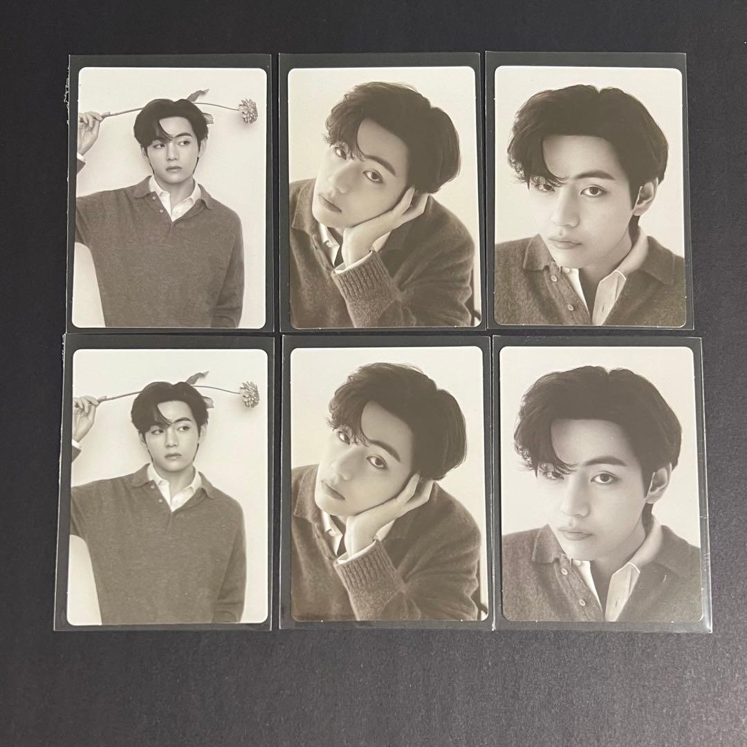 テテ V BTS monochrome ミニフォト トレカ キムテヒョン - メルカリ