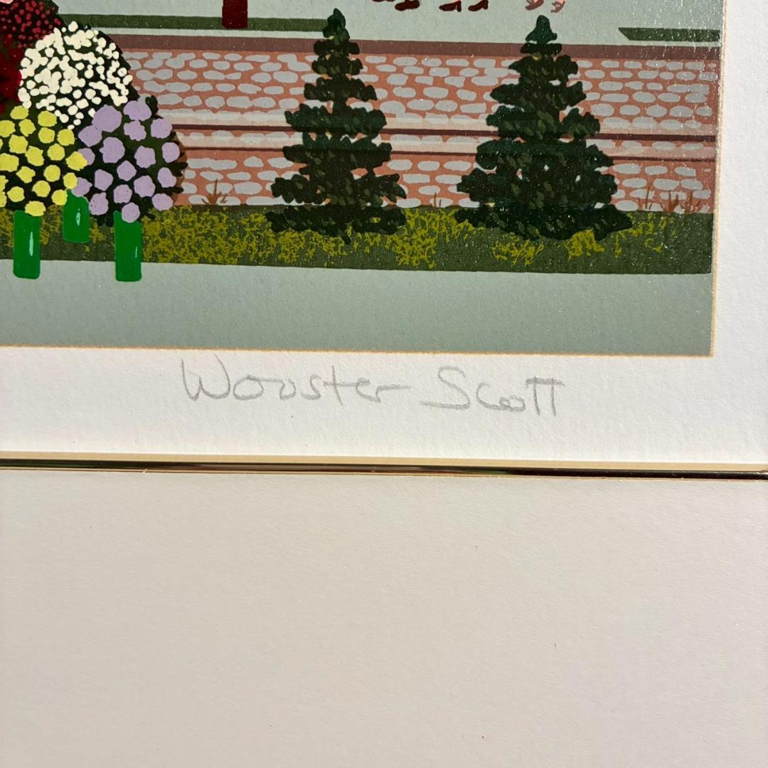 ジェーン・ウースター・スコット「サンフランシスコ」シルクスクリーン