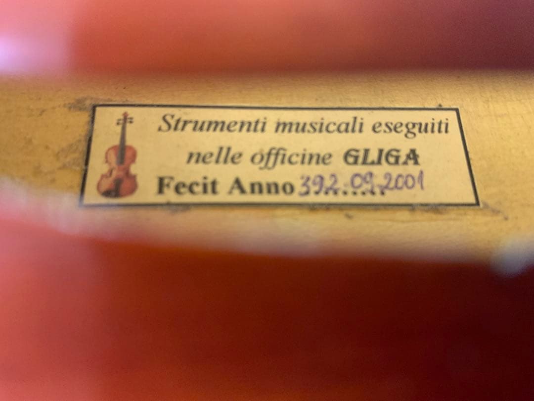 ルーマニア製　4/4 バイオリン　Gliga