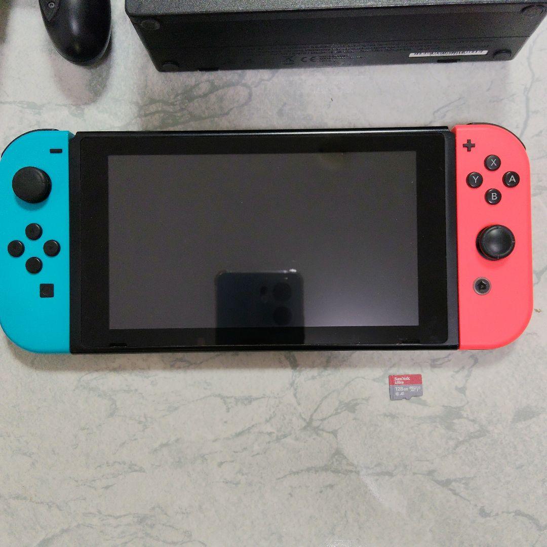 Nintendo Switch ネオン 本体 MicroSD 128GB