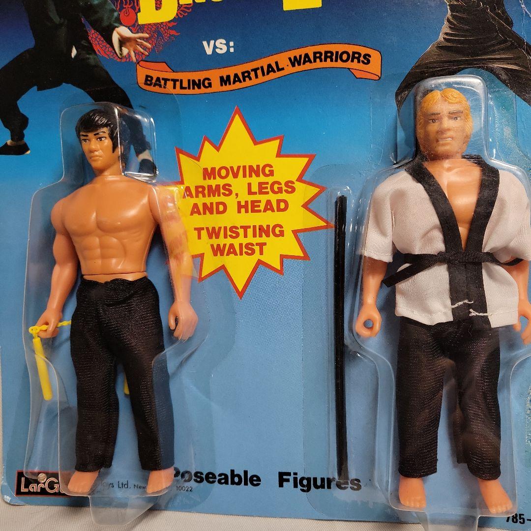 ブルース・リーフィギュア　ラーゴ社敵付き２体セット　レア品