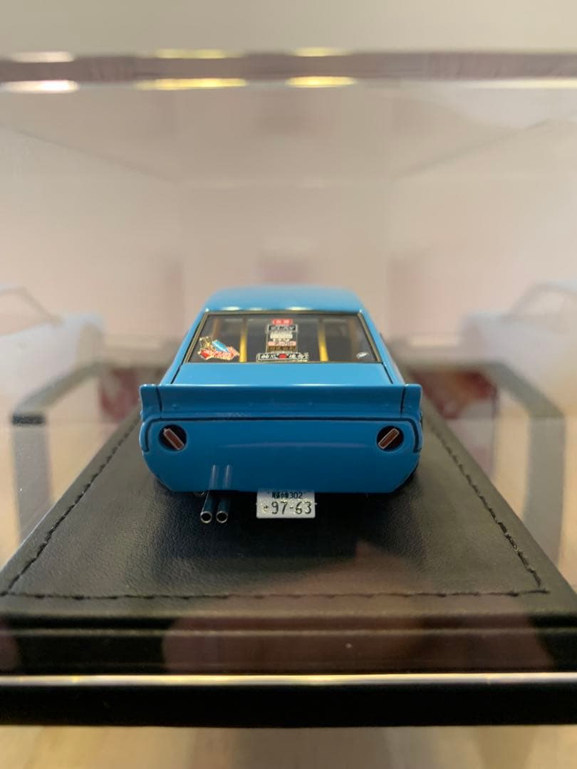 イグニッションモデル　1/43 限定 LB-WORKS ケンメリ ブルー
