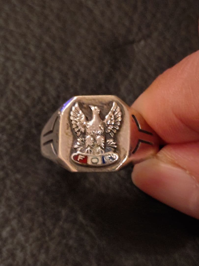 USA製 ビンテージリング FOE 1950年代 約21号