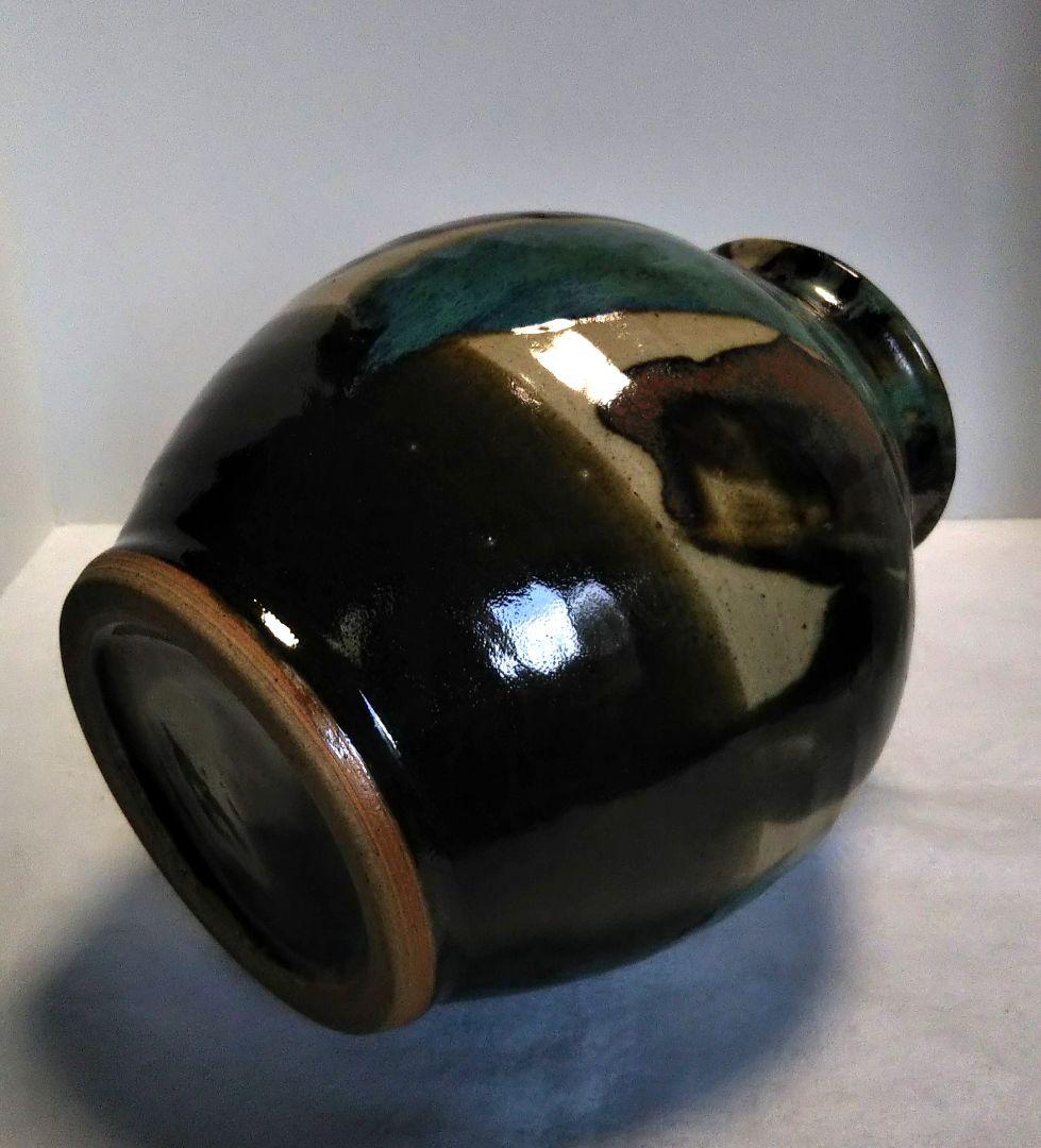 花瓶/骨董 益子焼 花瓶/花瓶/茶道具