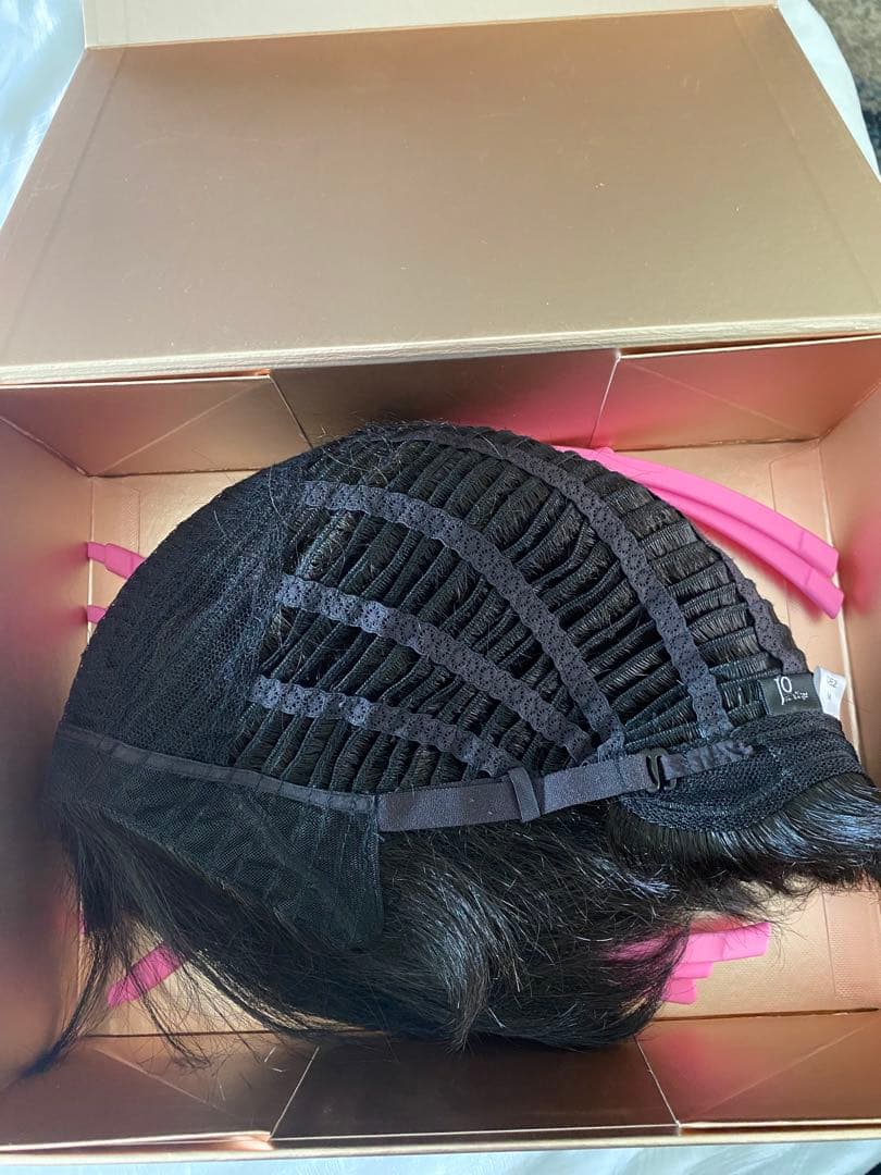 フルウィッグ　医療用帽子・前髪ウィッグ付き