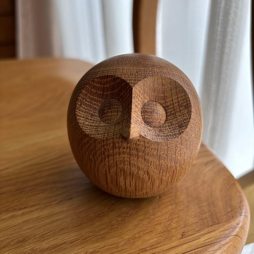 希少　HISA-CRAFT 旭川　木製　オブジェ フクロウ　ヒサクラフト 旭川 HISA-CRAFT ヒサクラフト フクロウ 太田久幸 木の仲間たち - メルカリ