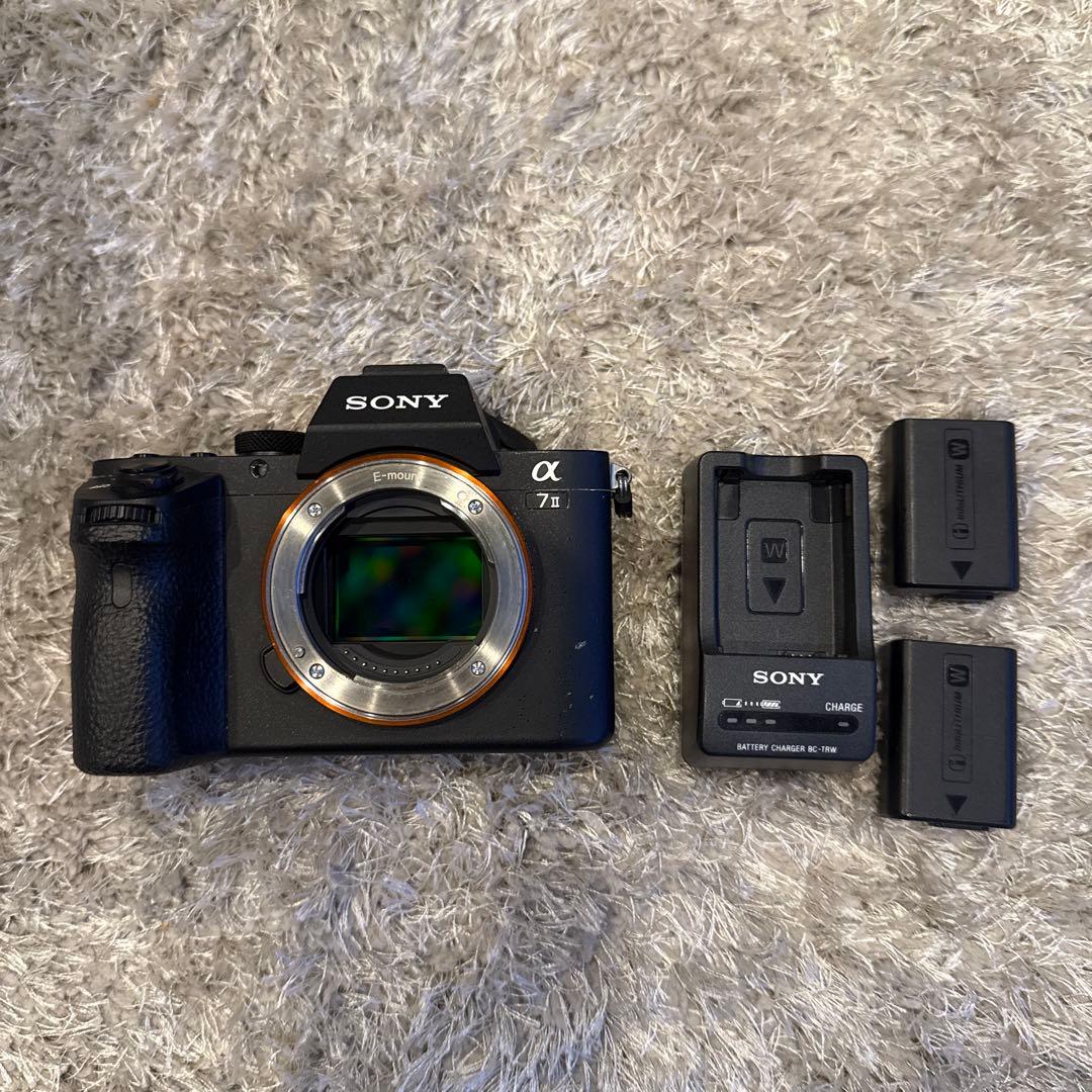 SONY α7Ⅱ 中古 バッテリー2つ付き