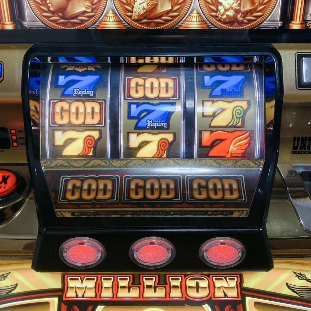 美品】パチスロ ミリオンゴッド 神々の系譜 ゼウスバージョン ZEUS