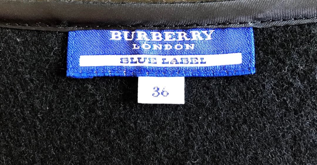 バーバリー　巻きスカート