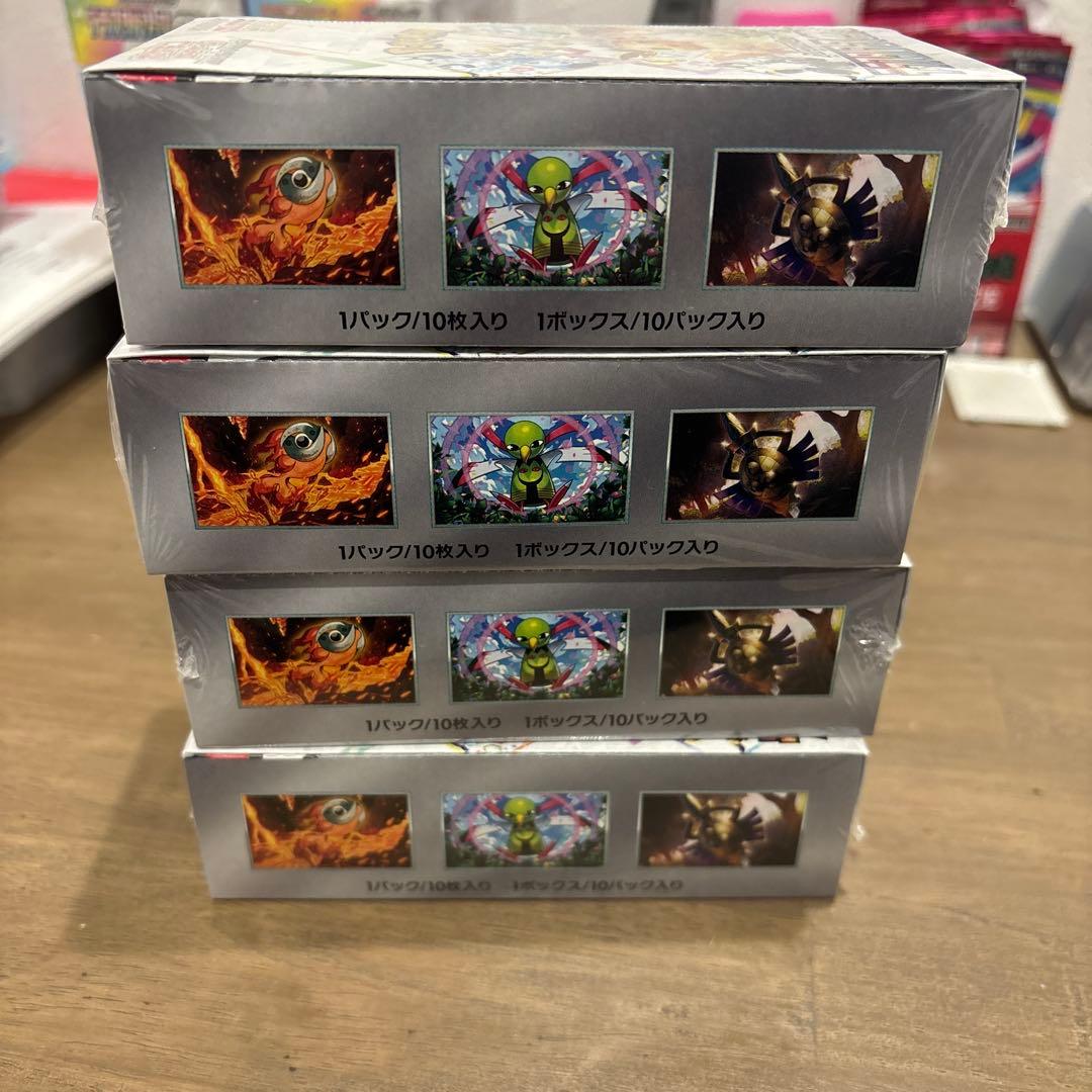 ポケモンカード テラスタルフェスex 4BOX シュリンク付き