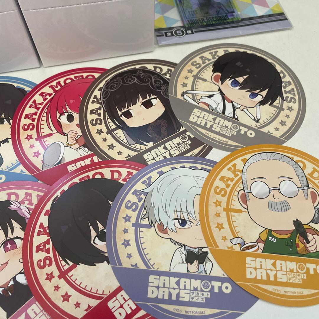 サカモトデイズ　タワレコ　アクキー　缶バッジ　コースター　まとめ