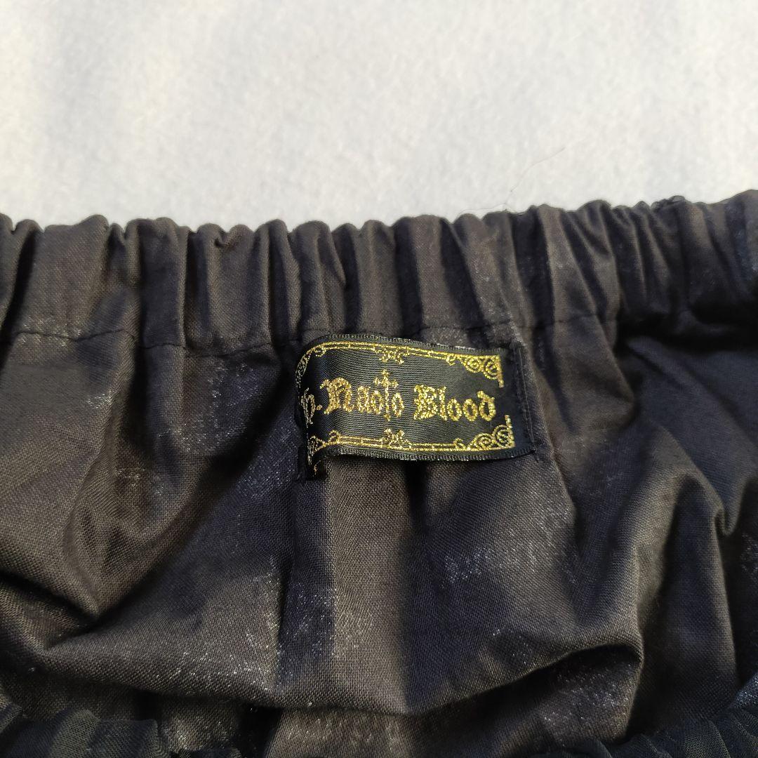 当時物 h.naoto blood skt ゴスロリ 黒ロリ レース 原宿 蝶