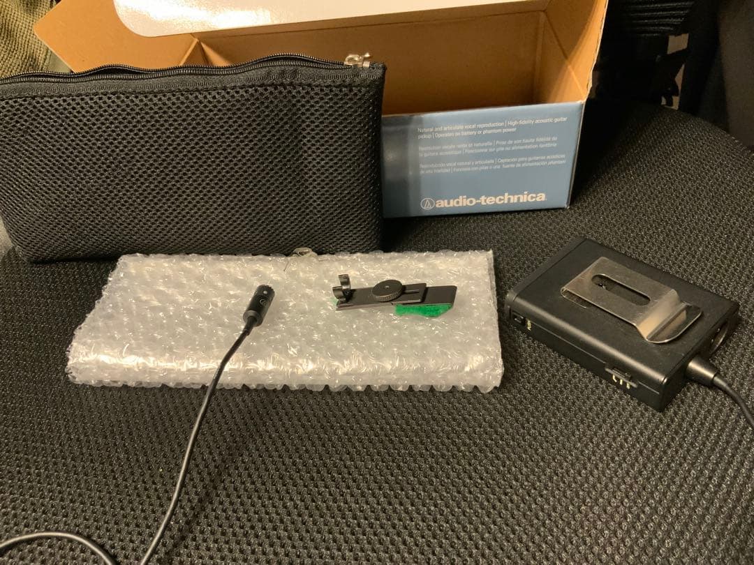 audio-technica PRO 70 コンデンサーマイク audio-technica PRO70をレビュー。ピンマイクとアコギ用マイクを兼用