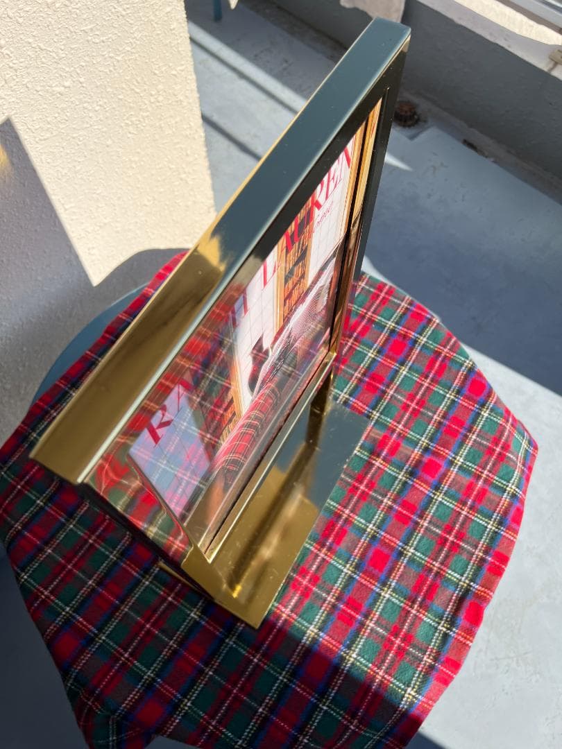 新品未使用 RALPH LAUREN HOME 店内展示看板 高55横32幅15