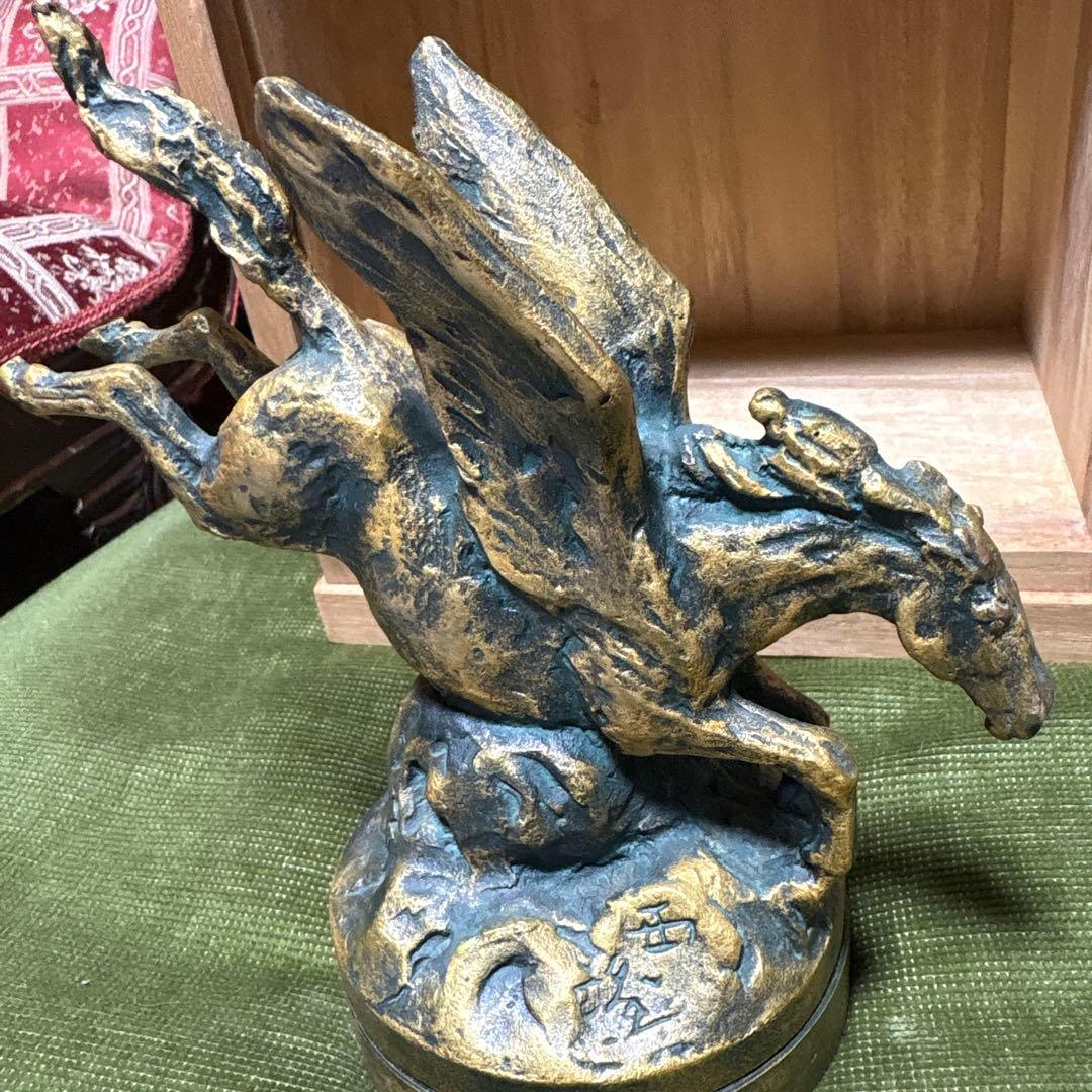 ブロンズ像 春風馬 彫金師 北村西望