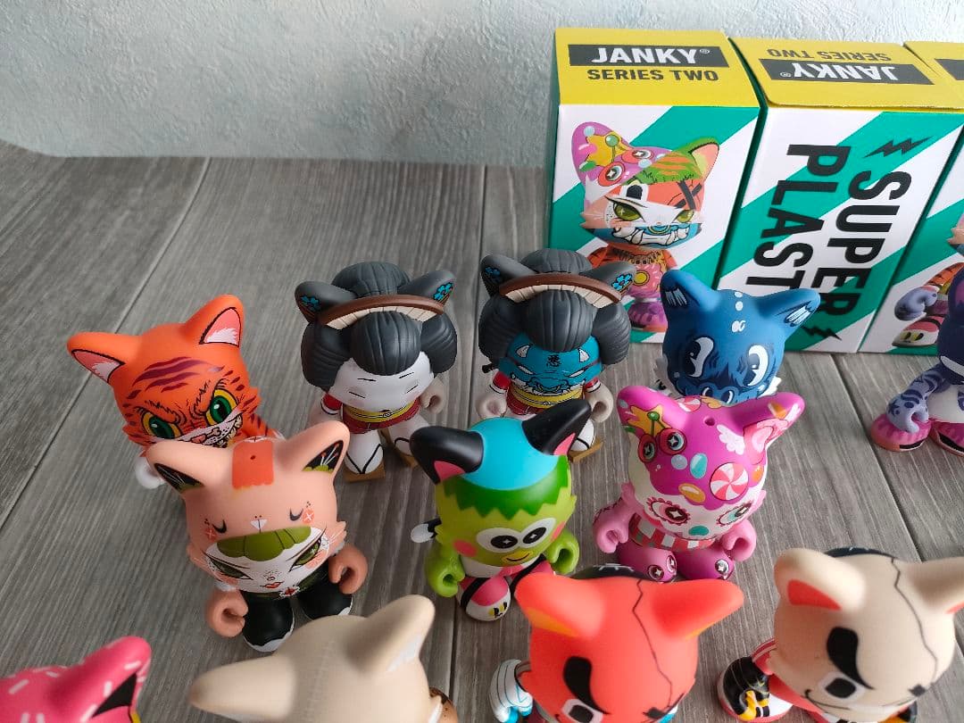 SUPEREPLASTIC Janky シリーズ2 19種セット＋おまけ3個