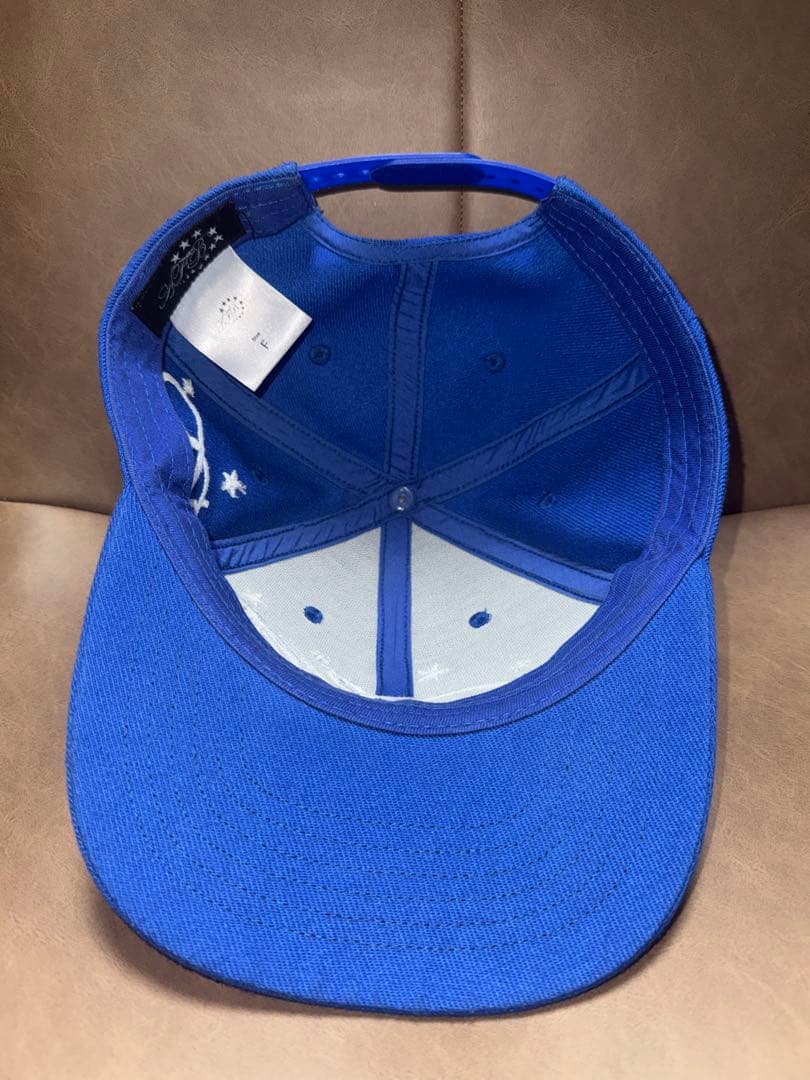 afb キャップ 青 堂守着用