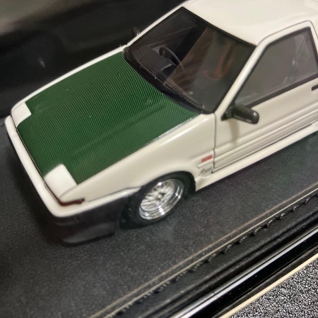 ミニカー IG1588 AE86 3Door TK-Street Ver2 White