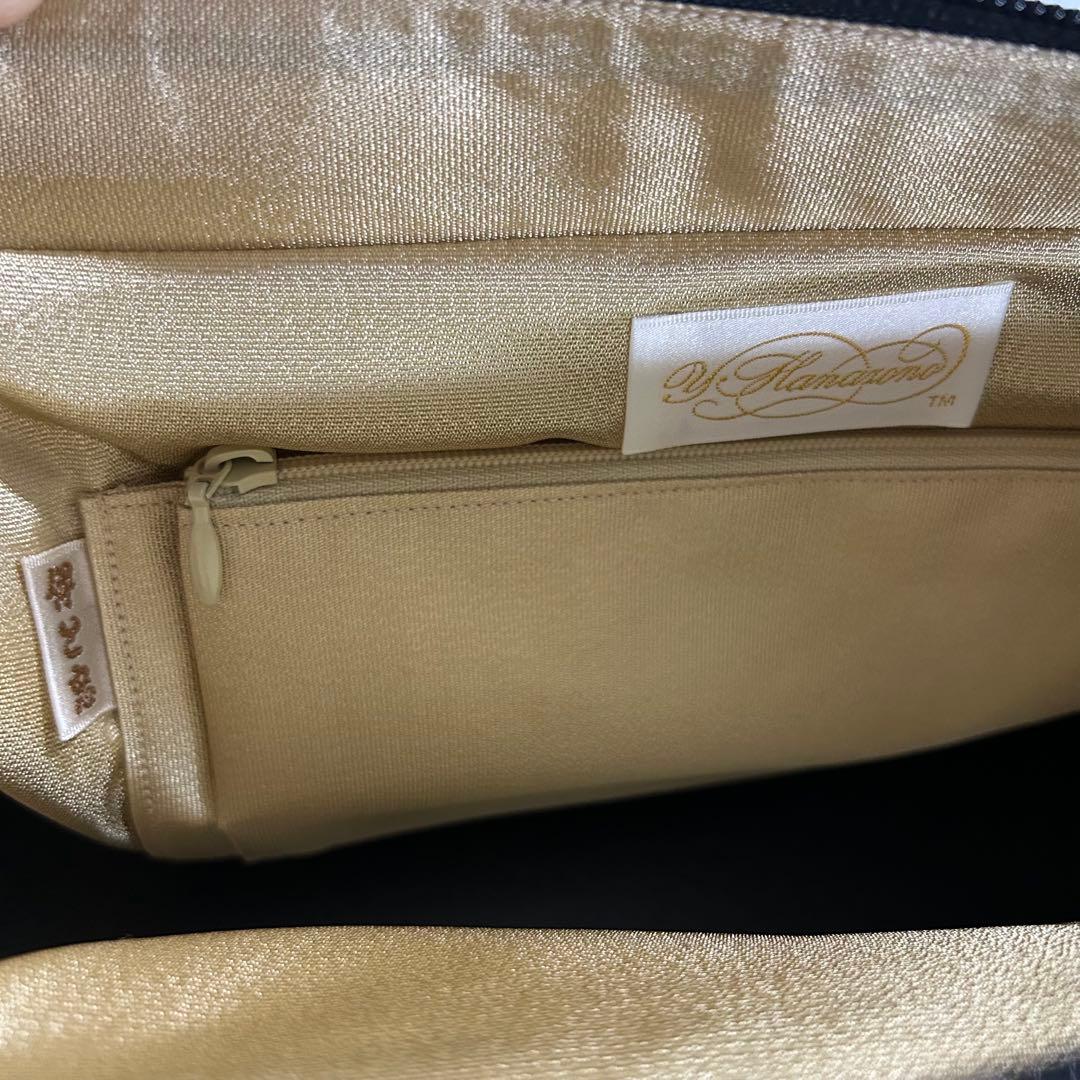 逸品！！　伊と忠謹製　手描き　クマさんのロミオとジュリエット　和装バッグ　５５０