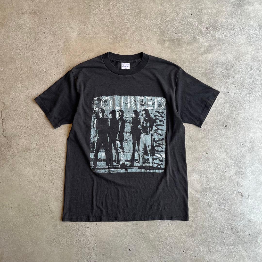 80s Lou Reed USA製 ニューヨークツアーTシャツ L 89年 80s Lou Reed USA製 ニューヨークツアーTシャツ L 89年 80s Lou Reed USA