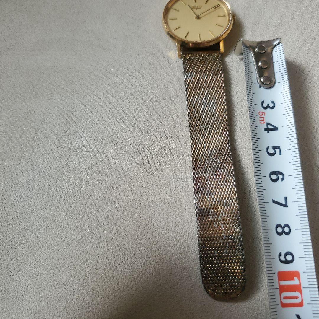 Longines ロンジン ゴールド メッシュ 手巻き時計