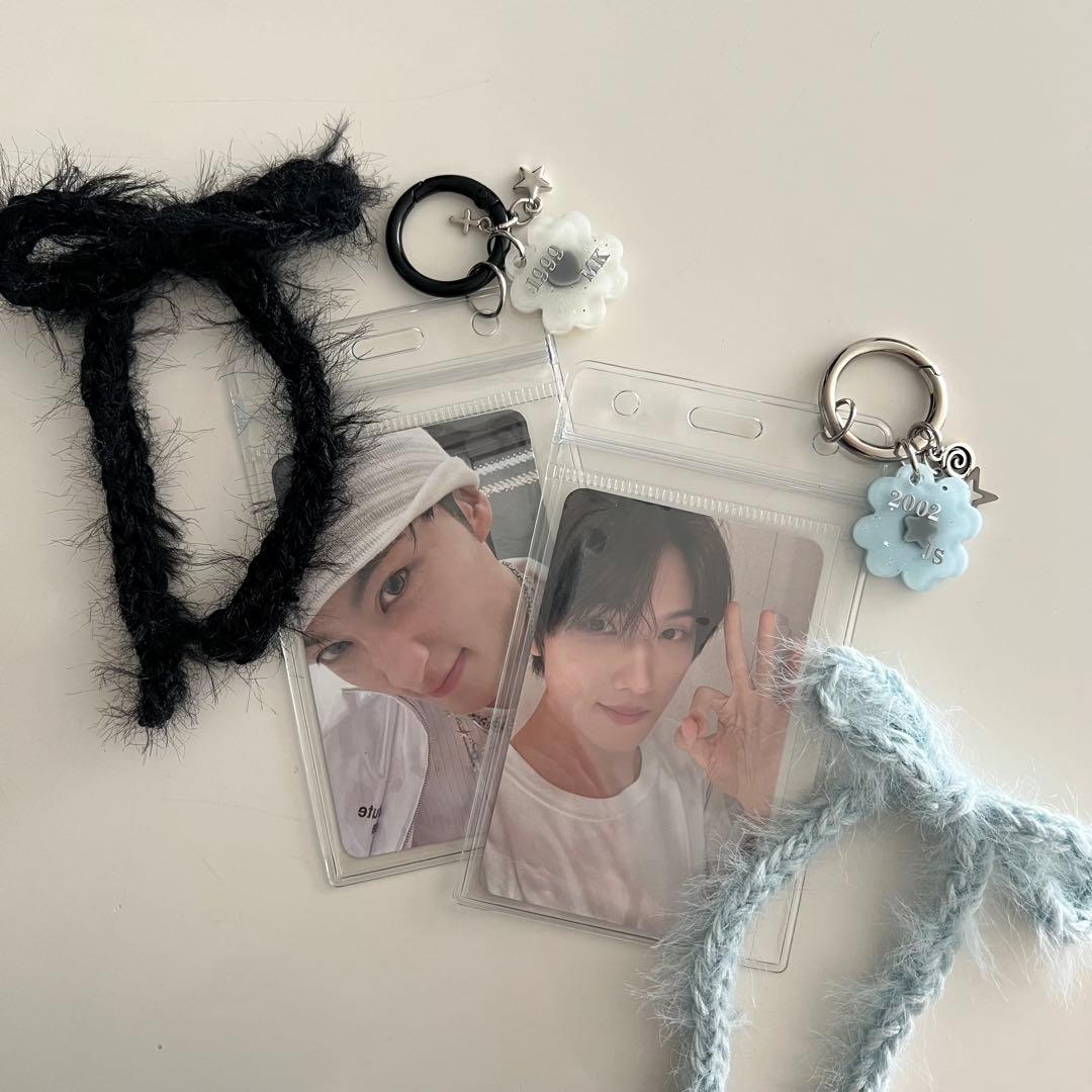 ハンドメイド　レジン　キーホルダー　名前入れ　nct dream チソン