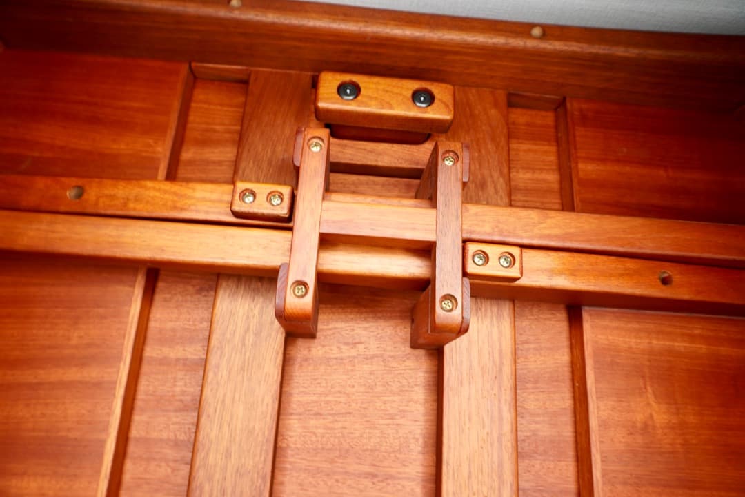 ACTUS H.W.F マホガニー エクステンションテーブル&チェア2脚