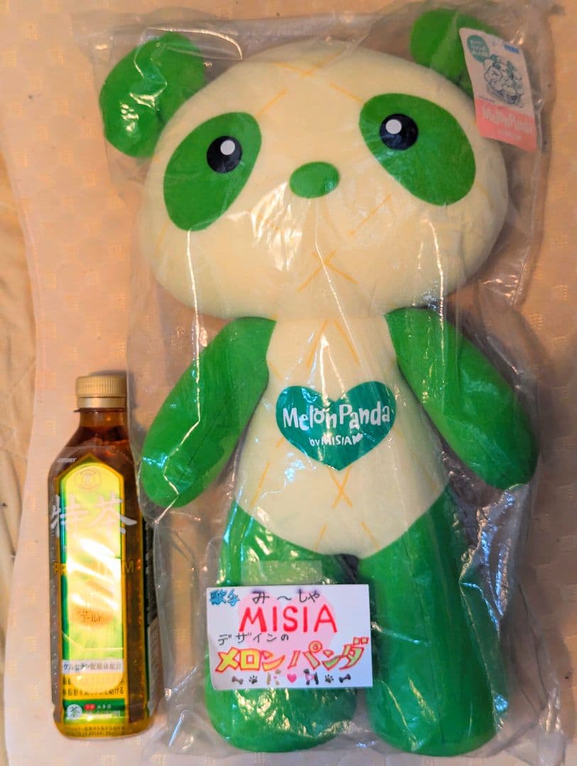 【Misia メロンパンダ】2002 SEGAコラボ 非売品 ぬいぐるみ 新品並